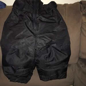 Like new 12 month snow pants with adjustable strap